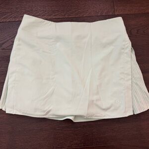 Lululemon Mint Green Pleated Skirt